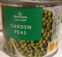 Mängden socker i Garden Peas