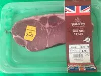 Mängden socker i Sirloin steak