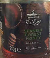 Mängden socker i Spanish forest honey