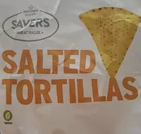 Mängden socker i Salted Tortillas