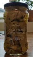Mängden socker i Quartered Artichoke