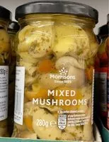 Mängden socker i Mixed mushrooms