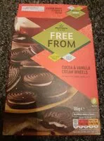 Mängden socker i Cocoa and Vanilla cream wheels