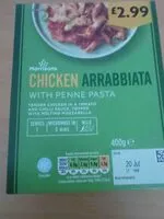 Mängden socker i Chicken arrabbiata