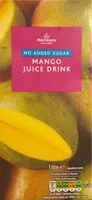 Mängden socker i Mango juice drink