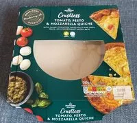 Mängden socker i Crustless Tomato, Pesto & Mozzarella Quiche