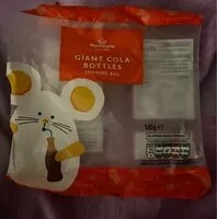 Mängden socker i Giant Cola Bottles