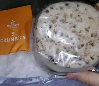 Mängden socker i 9 Crumpets