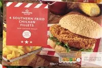 Mängden socker i Sothern fried chicken fillets