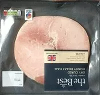 Mängden socker i Dry cured honey roast ham