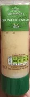 Mängden socker i Crushed garlic