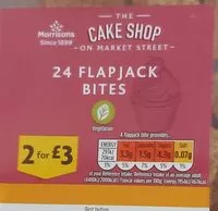 Mängden socker i Flapjack bites