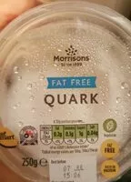 Mängden socker i Morrisons fat free quark