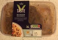 Mängden socker i Mushroom Bolognese