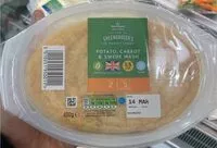 Mängden socker i Potato carrot swede mash