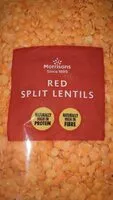 Mängden socker i Red split lentils