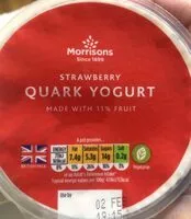 Mängden socker i Strawberry Quark Yogurt