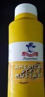 Mängden socker i American style mustard