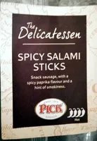 Mängden socker i Spicy Salami Sticks