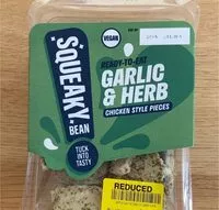 Mängden socker i Garlic and herb chicken style pieces