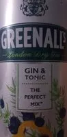 Mängden socker i Greenalls gin & tonic