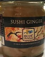 Mängden socker i Gingembre Pour Sushi Blue Dragon 145 Gr, 1 Bocal