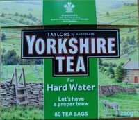 Mängden socker i Yorkshire Tea for Hard Water