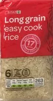 Mängden socker i Long grain easy cook rice