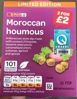 Mängden socker i Houmous marocain