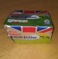 Mängden socker i British Butter Salted