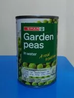 Mängden socker i Garden peas