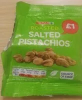 Mängden socker i Roasted salted pistachios
