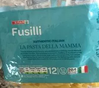Mängden socker i Fusilli