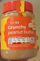 Mängden socker i Crunchy Peanut butter
