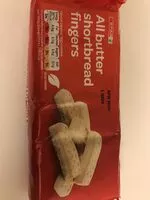 Mängden socker i All butter shortbread fingers