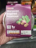 Mängden socker i Moroccan inspired houmous.