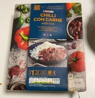 Mängden socker i Chilli Con Carne with rice