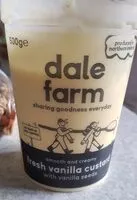 Mängden socker i Fresh vanilla custard