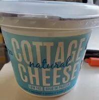 Mängden socker i Cottage natural cheese