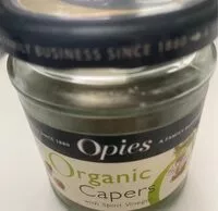 Mängden socker i Organic capers