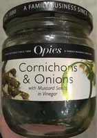 Mängden socker i Cornichons And Onions 400G