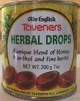 Mängden socker i Herbal Drops