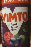 Mängden socker i Vimto