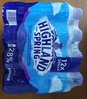 Mängden socker i Still Spring Water