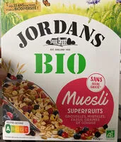 Mängden socker i Muesli Superfruits