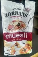 Mängden socker i Muesli de Luxe