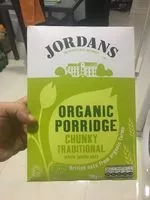 Mängden socker i Jordans Organic Chunky Traditional Porridge