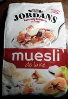 Mängden socker i Muesli de luxe