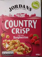 Mängden socker i Country crisp raspberries