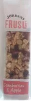 Mängden socker i Frusli Cereal Bars